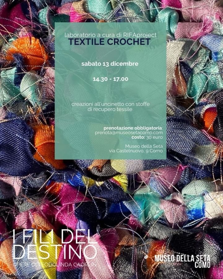 Textile Crochet – Laboratorio di uncinetto con Rifaproject